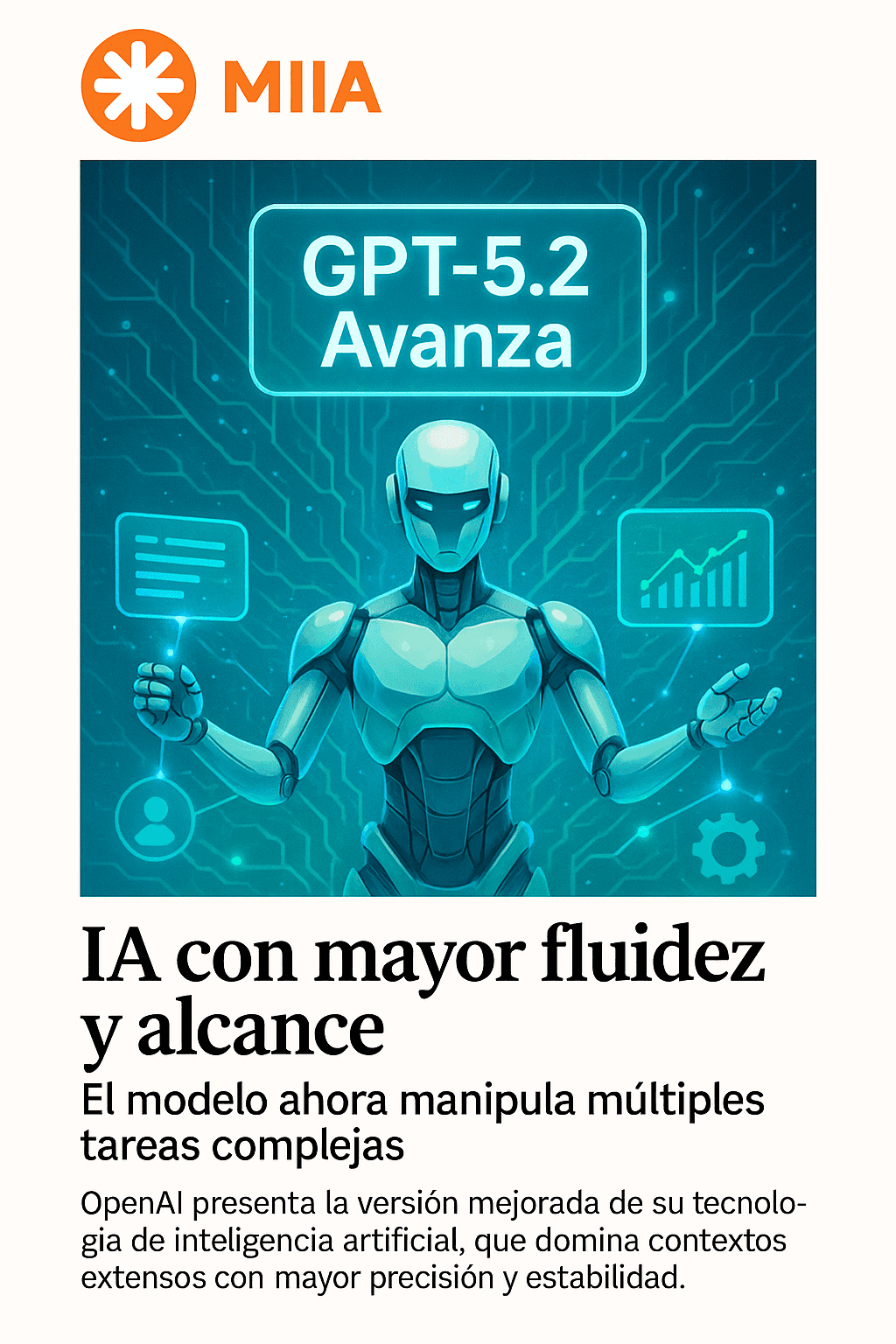 OpenAI acelera lanzamiento de GPT-5.2 para competir con Gemini 3 de Google