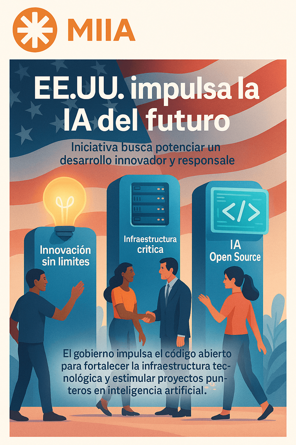 EE.UU. lanza plan estratégico masivo para acelerar liderazgo en IA global