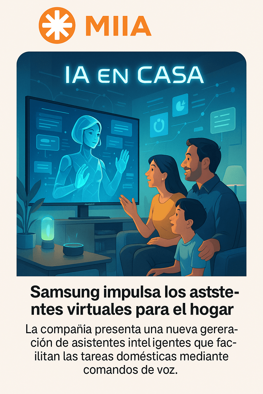 IA conversa: nuevas oportunidades en interacción desde el salón inteligente