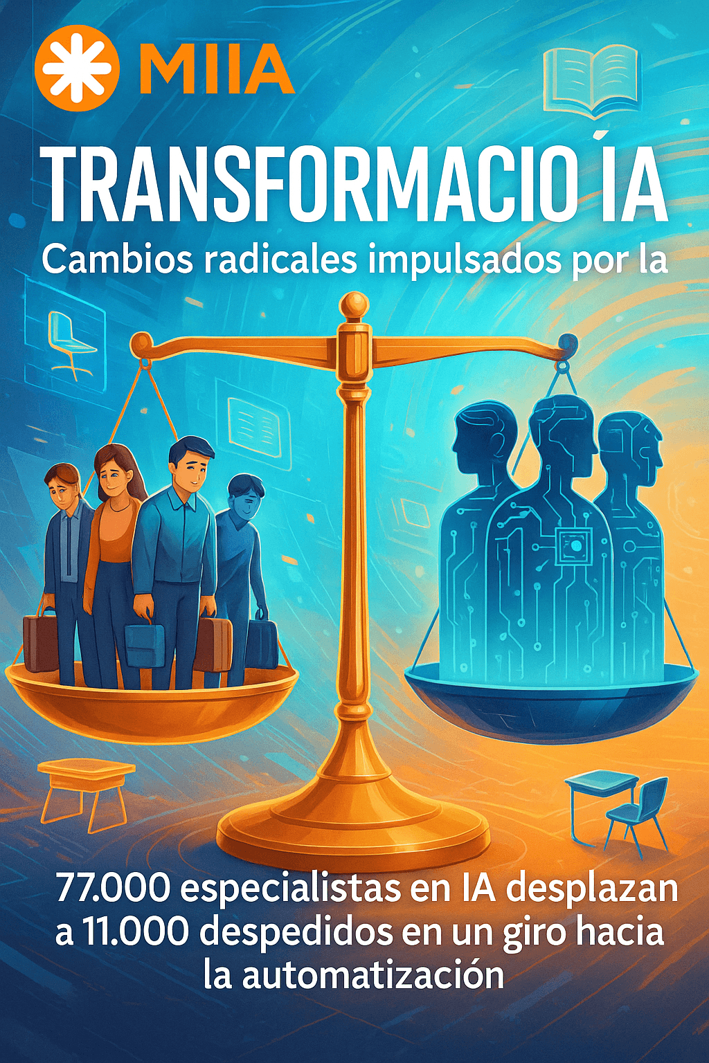 Accenture planea reemplazar 11,000 empleados por expertos en IA adaptativa