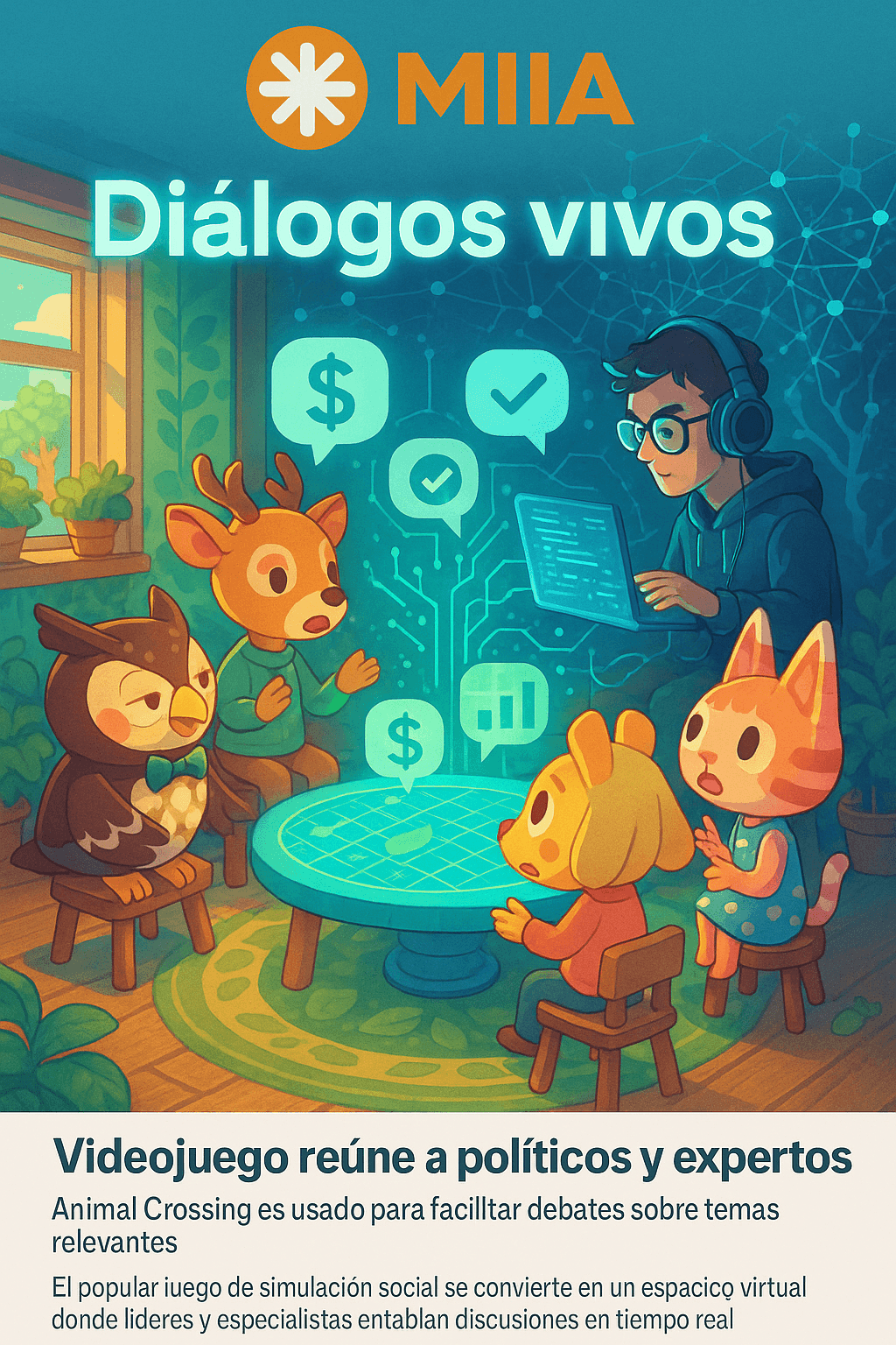 IA autónoma en Animal Crossing: personajes que juegan y se rebelan solos
