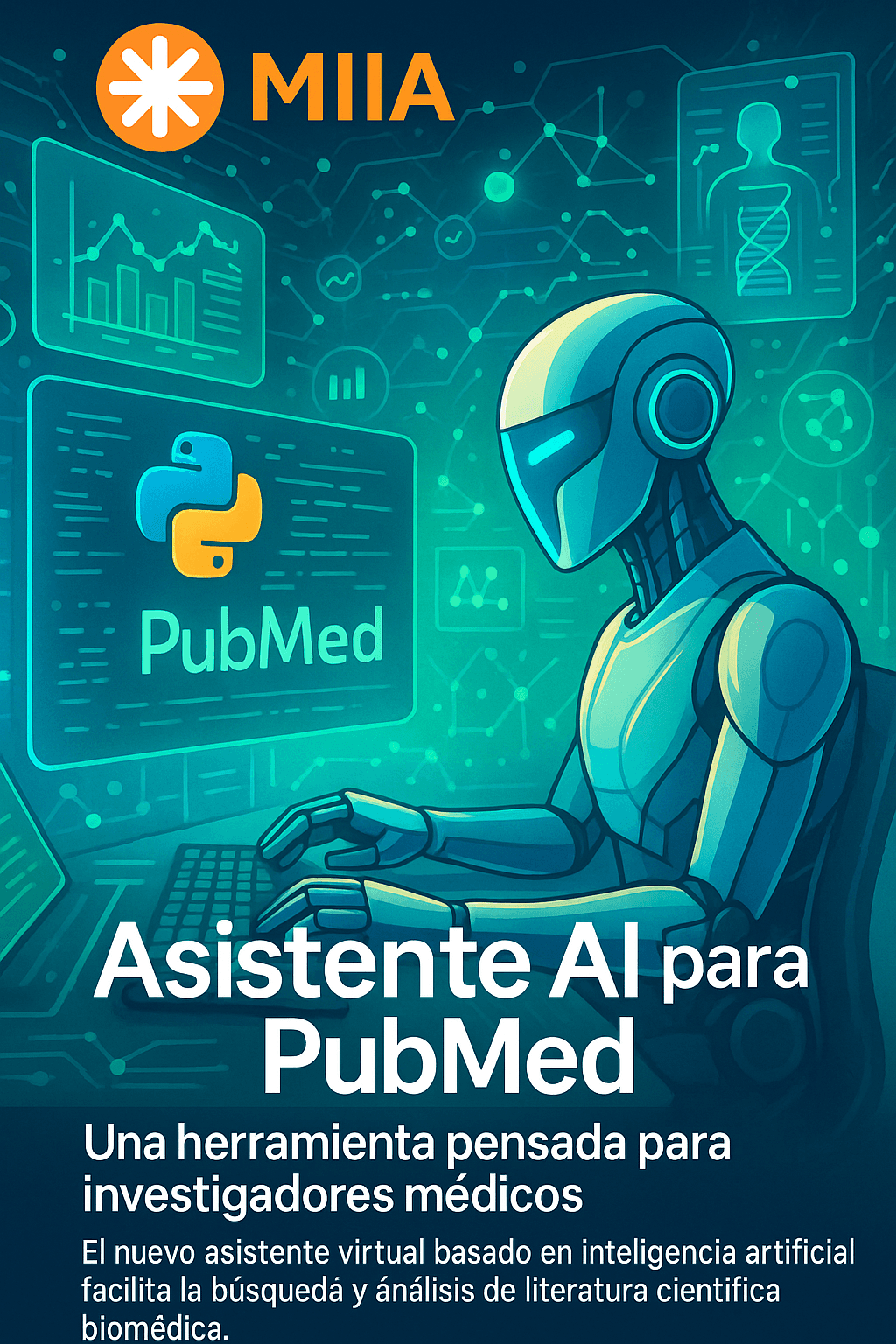 Pipeline con LangChain para búsquedas automáticas y análisis en PubMed