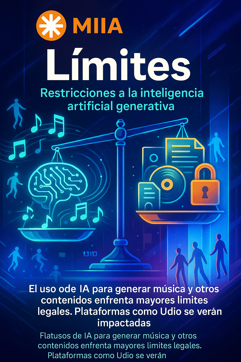 Udio pierde acceso de creadores a descargas tras cierre con Universal