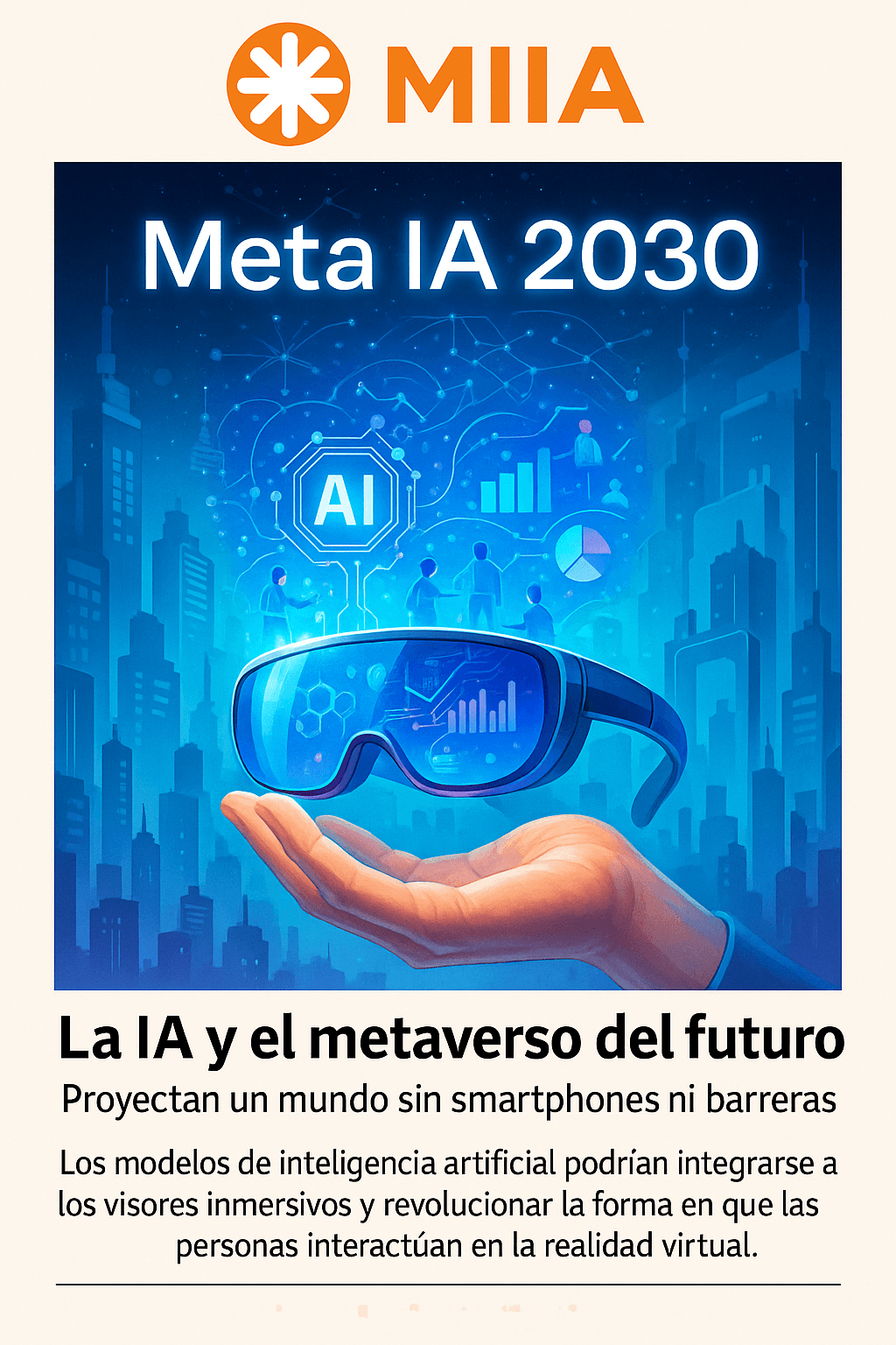 Meta apuesta por nuevas gafas digitales tras fracaso del metaverso
