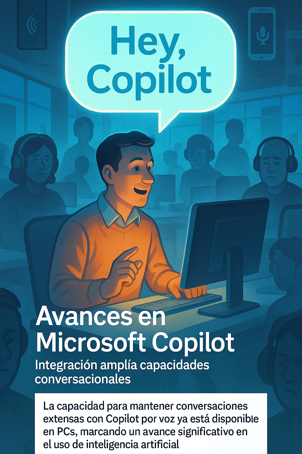 Microsoft impulsa interfaces conversacionales con IA, pero usuarios muestran resistencia