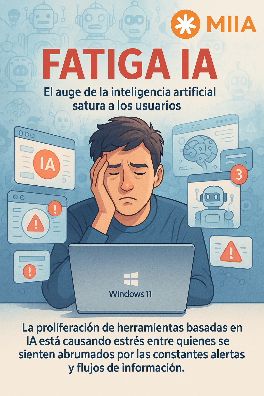 Adopción masiva de IA en tecnología enfrenta rechazo de usuarios