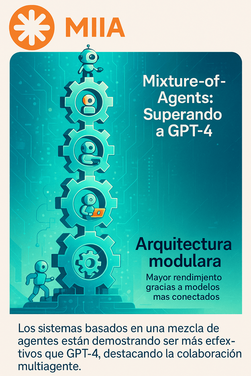 Arquitectura Mixture-of-Agents mejora rendimiento y razonamiento en LLMs