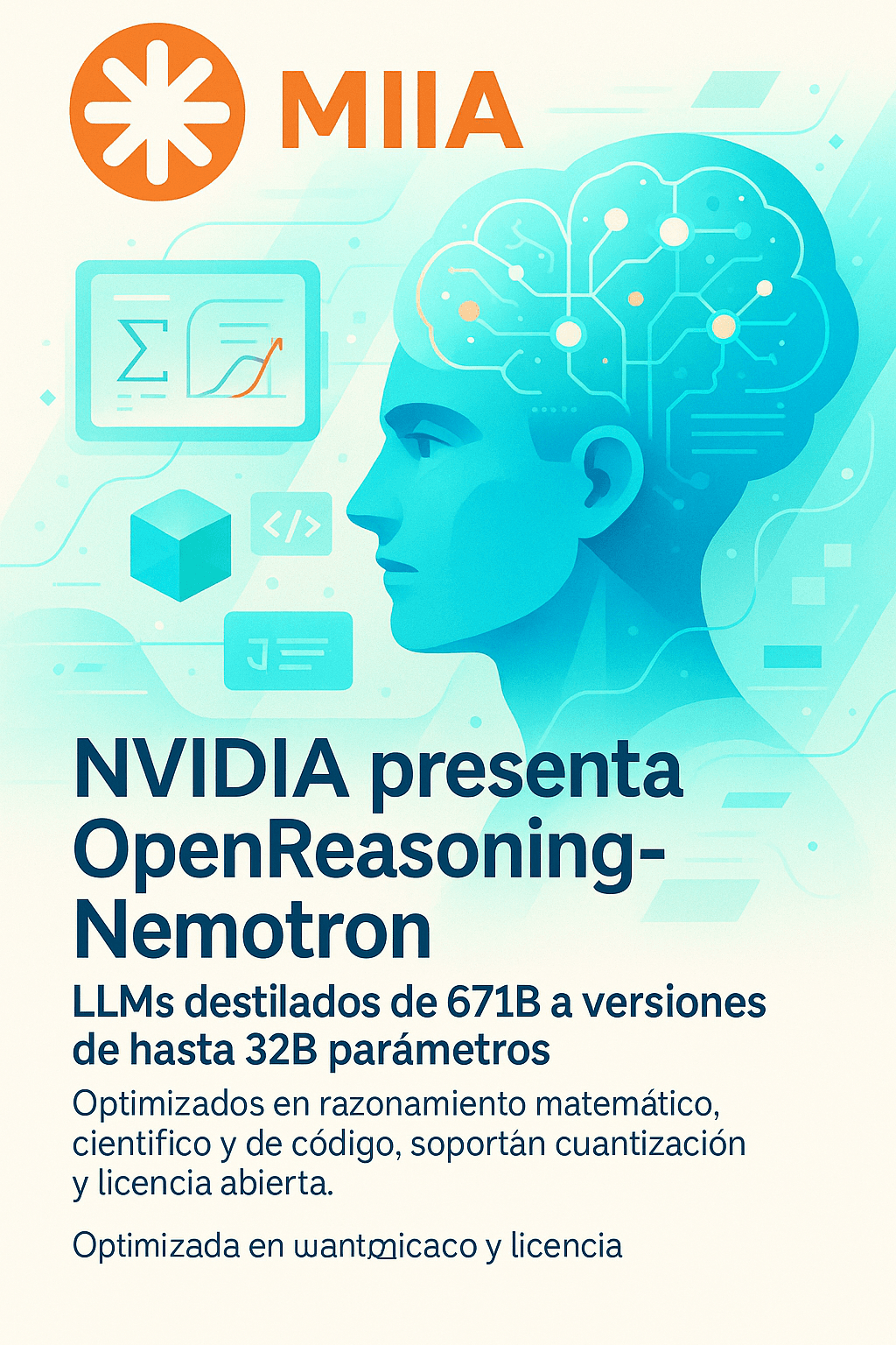 OpenReasoning-Nemotron: LLMs optimizados para razonamiento complejo en IA
