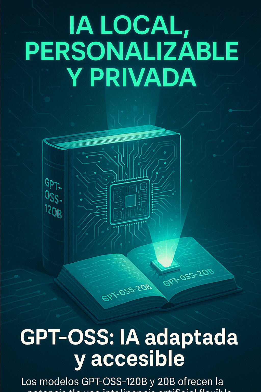OpenAI libera modelos abiertos GPT-OSS 120B y 20B para uso local