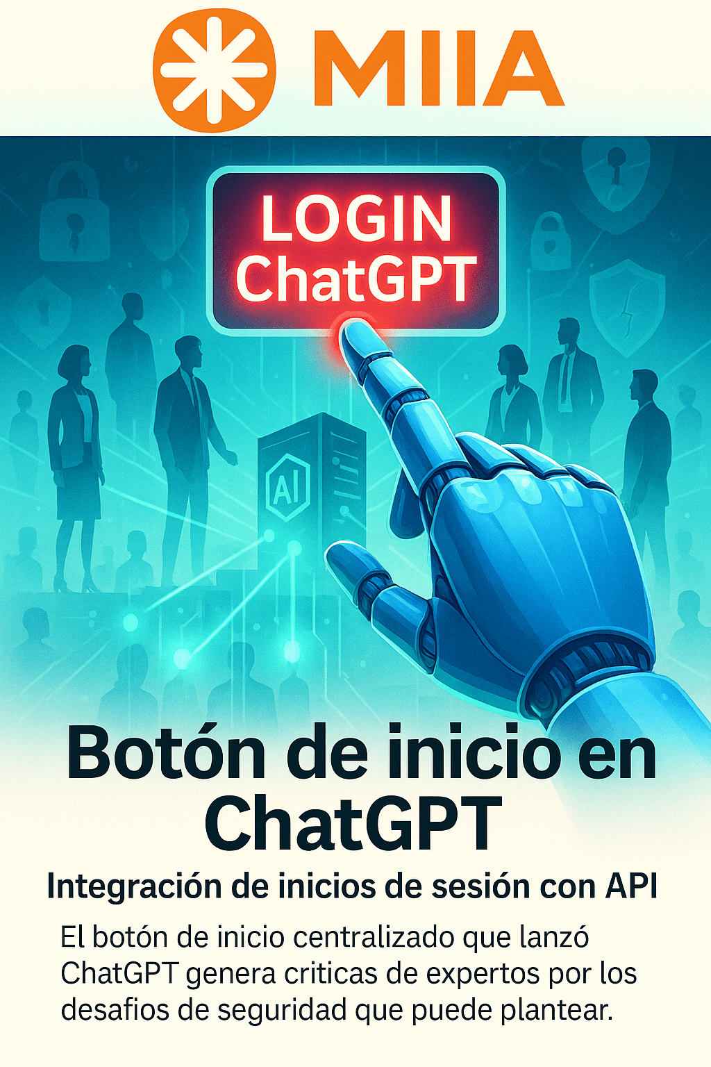 OpenAI propone autenticación única en apps con cuenta ChatGPT, pero alerta seguridad
