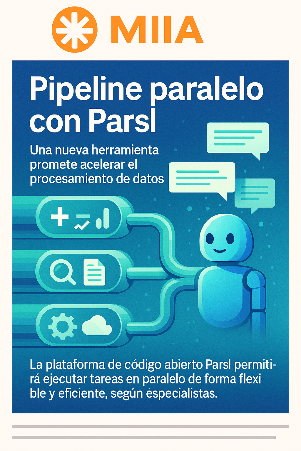 Implementación de workflows paralelos en Parsl para agentes IA multi-herramienta