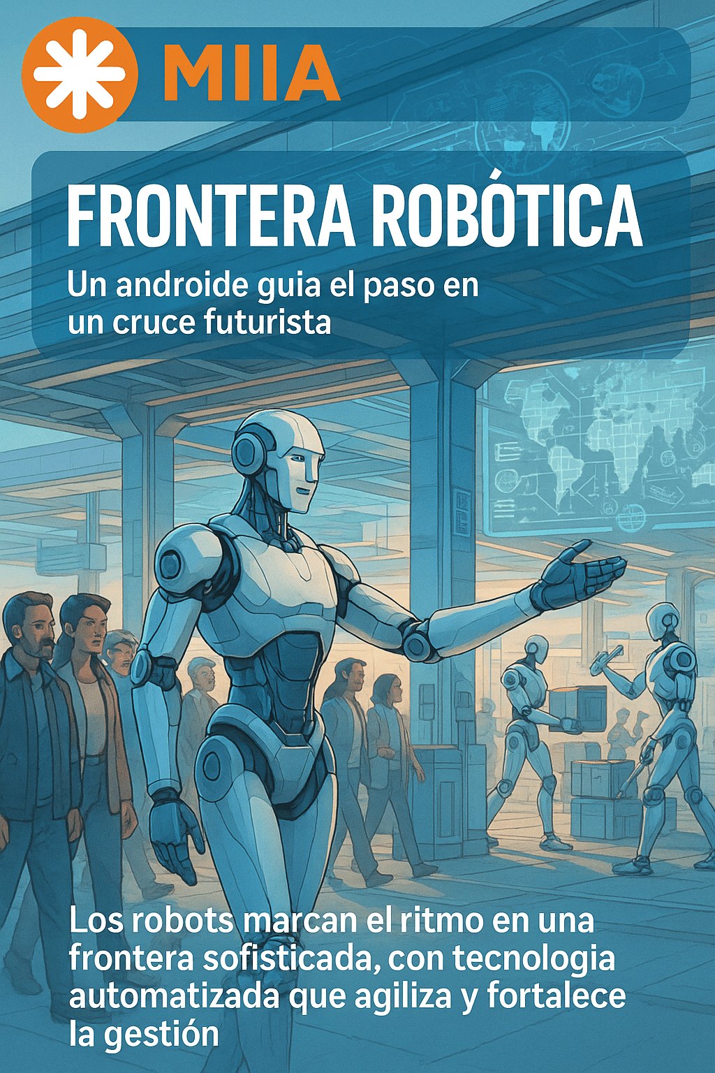 China implementa robots humanoides avanzados de UBTECH en frontera Vietnam-China