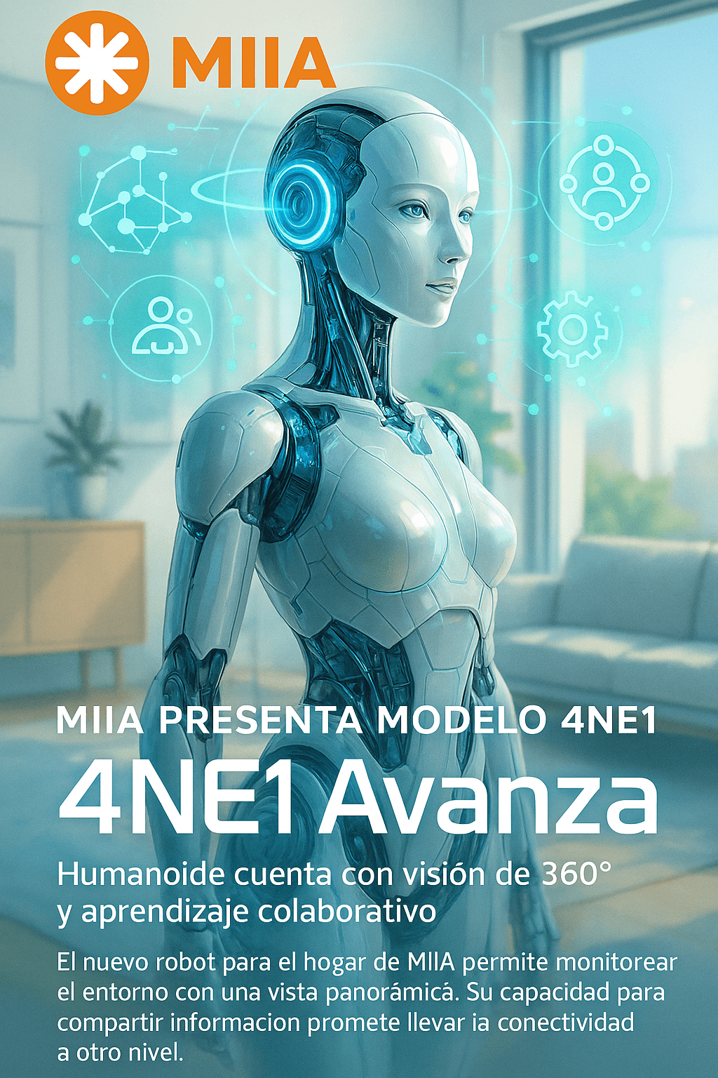 Robot humanoide europeo Neura competirá en hogares desde 2026