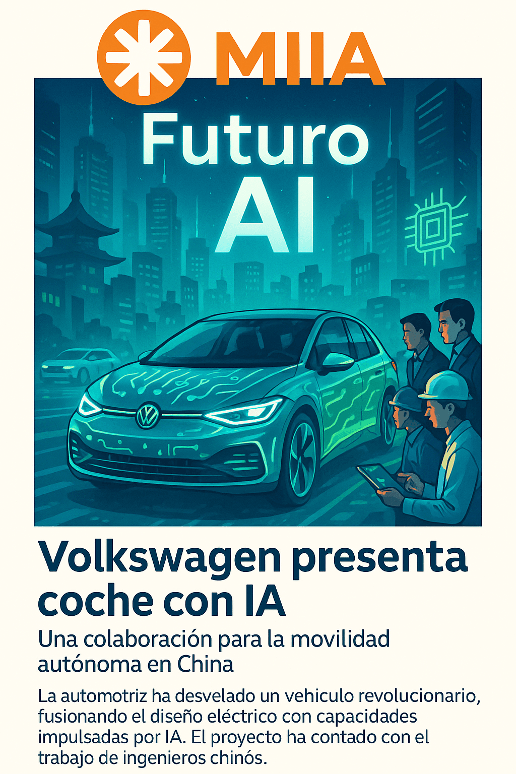 Volkswagen impulsa su expansión tecnológica y de mercado en China