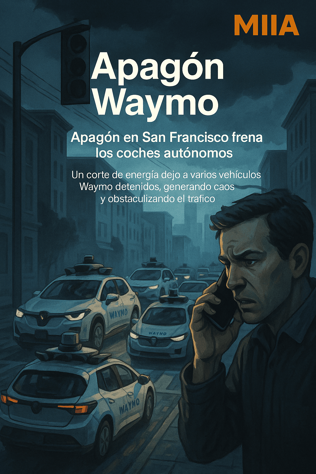 Apagón revela límites en la navegación autónoma de Waymo